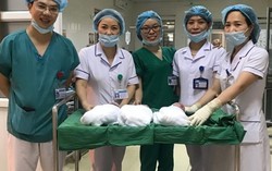 Mang tam thai, sản phụ 23 tuổi đẻ tự nhiên trong 30 phút 
