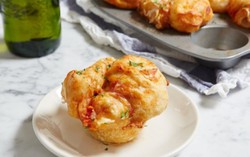 Sáng tạo với pizza hình cupcake