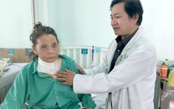 Nữ bệnh nhân suy hô hấp do đắp thuốc thầy lang chữa bướu giáp