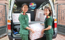 Hội phụ nữ Cục Đối ngoại, Bộ Quốc phòng ủng hộ đồ và hơn 5 triệu đồng cho Mottainai