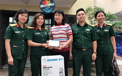 Hội Phụ nữ Cục Chính trị - Bộ Tổng tham mưu trao yêu thương đến Mottainai 2018
