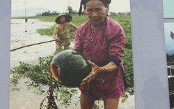 Rơi nước mắt về hình ảnh phụ nữ trước thiên tai