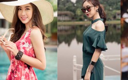 Đa sắc đầm hè cùng Hoa hậu Mỹ Linh