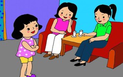 Bối rối với câu hỏi 'sao con chào ông, mà ông không chào con?'
