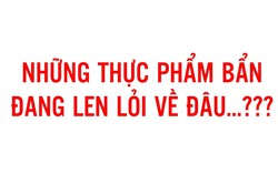 Những thực phẩm bẩn đang len lỏi về đâu? 