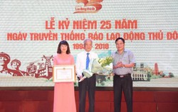 Kỷ niệm 25 năm Ngày truyền thống báo Lao động Thủ đô