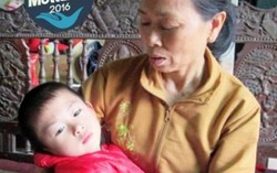 Bé 5 tuổi mồ côi cha bị bại não, mẹ bỏ đi biệt xứ