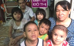 Mẹ đơn thân ở trọ, bán vé số nuôi 11 con thơ