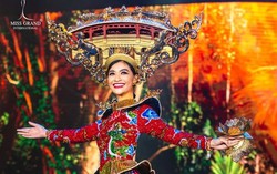 Trang phục dân tộc Việt Nam gây ấn tượng tại Hoa hậu Hòa bình Quốc tế 2019