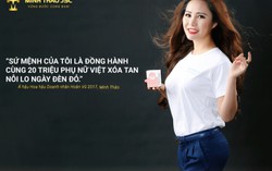 Á hậu Minh Thảo: Cốc nguyệt san Lincup cuộc cách mạng cho phụ nữ Việt