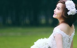 Bỏ qua hạn chế hình thể, tôi tự tin trong chiếc váy cưới tinh khôi
