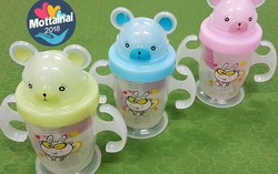 Bình cho bé tập uống nước có tay cầm và ống hút