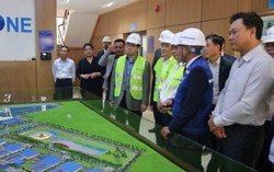 Bí thư Hà Nội kiểm tra tiến độ nhà máy nước sạch đạt tiêu chuẩn uống trực tiếp tại vòi
