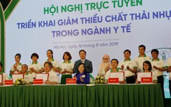 63 tỉnh, thành cam kết giảm thiểu chất thải nhựa trong ngành y tế