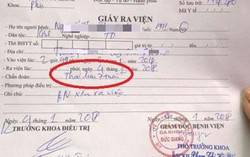 Thai khỏe mạnh, bác sĩ khẳng định, chết lưu phải hút gấp