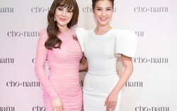 Á hậu Hoàng Oanh rạng ngời hội ngộ 'nữ thần chuyển giới' Nong Poy 