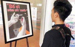Trao 14 giải Cuộc thi sáng tác tranh phòng, chống tác hại của thuốc lá