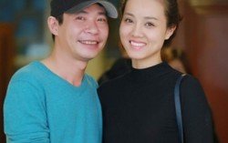 Công Lý tay trong tay bạn gái kém 15 tuổi đi diễn 'mở hàng' 