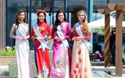 Người đẹp Việt kiều tự tin khoe dáng trong tà áo dài