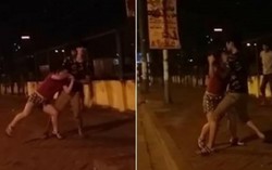 Thai phụ 16 tuổi bị 'bồ' hành hung dã man trên phố