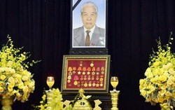 Hình ảnh Lễ đưa tang nguyên Tổng Bí thư Đỗ Mười