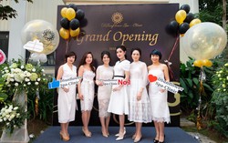 Huyền My cùng dàn sao tưng bừng dự khai trương Sunflower Spa - Clinic