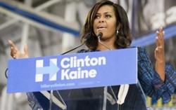 ‘Chọc ngoáy’ Obama, Trump bị bà Michelle phản bác