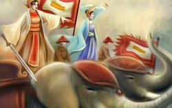 Nữ vương đầu tiên của dân tộc