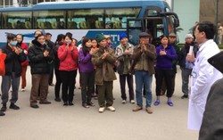 42 chuyến xe miễn phí đưa bệnh nhân về quê ăn Tết