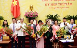 4 chức danh Trưởng, Phó các ban HĐND thành phố Hà Nội vừa được kiện toàn có 2 nữ