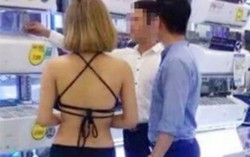 Phạt siêu thị 40 triệu đồng vụ 'mặc bikini bán hàng'