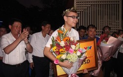 Nghệ An: Chào đón Quán quân Đường lên đỉnh Olympia trong niềm tự hào