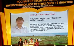 Nữ sinh xuất sắc nhất Olympic Sinh học Quốc tế 2018 nhận Huân chương Lao động hạng Ba