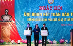 Chủ tịch Hội LHPNVN dự Ngày hội Đại đoàn kết toàn dân tộc tại Cao Bằng
