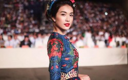 Á hậu Lệ Hằng từng làm chân bưng bê quán ăn