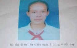 Nữ sinh lớp 9 mất tích nghi đi cùng người đàn ông lạ