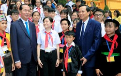 Chủ tịch nước gặp mặt đại biểu trẻ em có hoàn cảnh đặc biệt