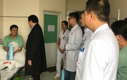 Ấm tình người ngày cuối năm tại bệnh viện Thể thao Việt Nam