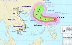 Sáng 30/10, bão Yutu sẽ gây mưa, gió mạnh vùng biển Đông Bắc Biển Đông