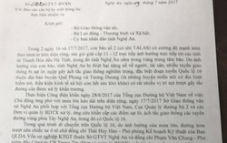 Nghệ An đề nghị công nhận liệt sỹ cho 2 cán bộ ngành giao thông tử nạn