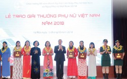 Những gương mặt nhận Giải thưởng Phụ nữ Việt Nam 2018