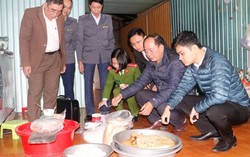 Hà Tĩnh: Phạt 40 triệu đồng cơ sở sử dụng hàn the sản xuất giò chả phục vụ Tết 