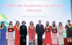 Chân dung 5 tập thể và 10 cá nhân được trao Giải thưởng Phụ nữ Việt Nam 2018