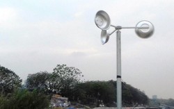 Bãi giữa sông Hồng tỏa sáng nhờ điện gió
