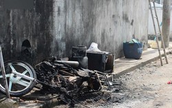 Mở van bình gas tự thiêu sau khi cãi nhau với vợ