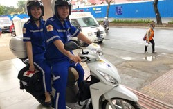 Mô hình xe cấp cứu 2 bánh đặc biệt phù hợp với y bác sĩ nữ