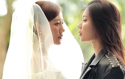 Văn Mai Hương hôn đắm đuối Đồng Ánh Quỳnh trong MV mới