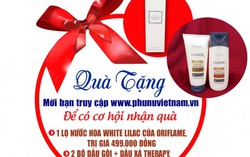 1 lọ nước hoa và 2 bộ dầu gội + dầu xả của Oriflame tặng bạn đọc PNVN