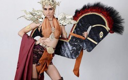 Các đại diện châu Á “nhá hàng” trang phục dân tộc tại Miss Grand 2017