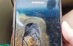 Tá hỏa vì điện thoại Samsung phát nổ trên ôtô
